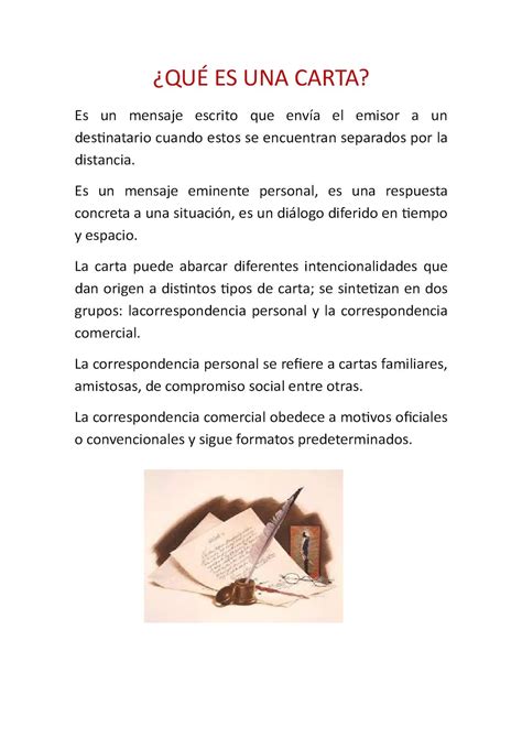 Una carta en cadena es una carta que se envía sucesivamente a distintas personas. Calaméo - Qué Es Una Carta Concepto