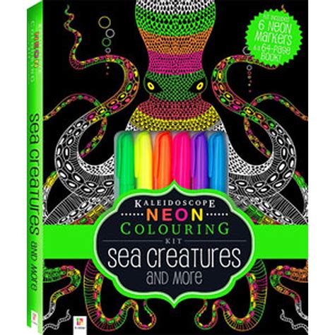 Kaleidoscope Colouring Kits Neon