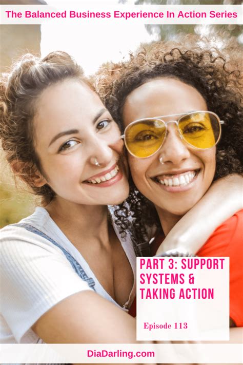 Part 3 Support Systems And Taking Action Dia Darling