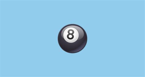 Eight 8 ball preparedness billiards eight ball risky situation tree thing: Pool 8 Ball Emoji on WhatsApp 2.19.352