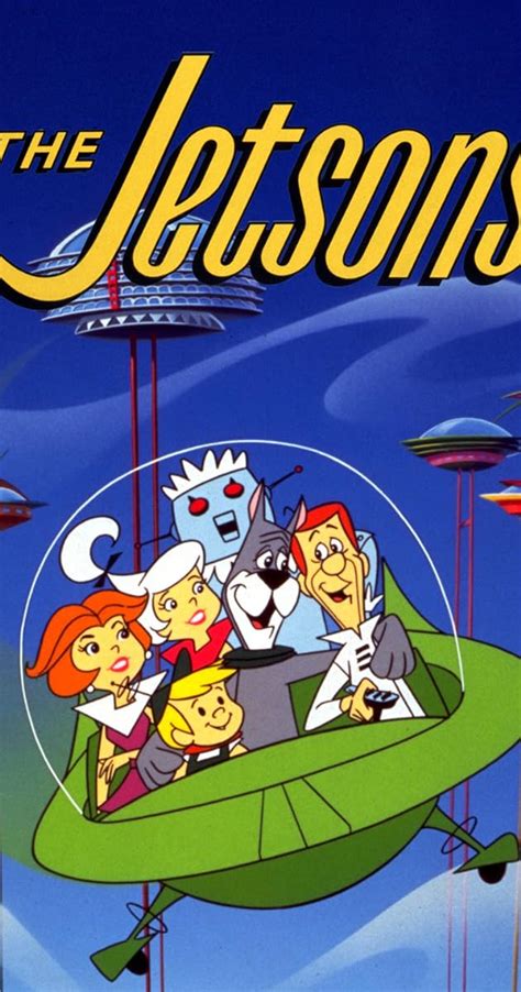 Photographic Images The Jetsons Animated Tv Series Cast In Flying Car