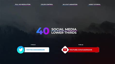 Browse our selection of titles on fcpx free. Social Media Lower Thirds - Final Cut Pro Templates ...
