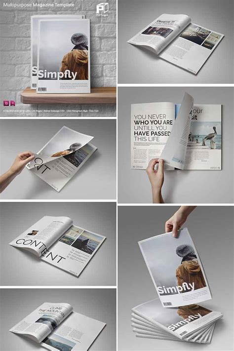 50 Magazine Templates With Creative Print Layout Designs