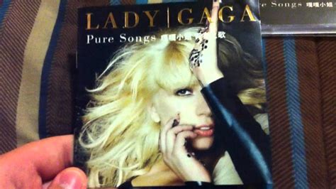 Lady Gaga Cd Pure Songs Unboxing Youtube