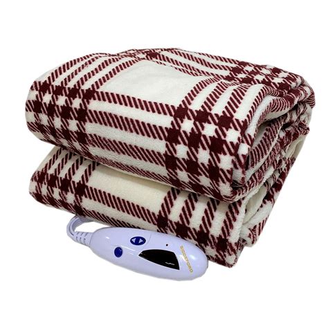 Biddeford Blankets Micro Plush Electric Heated Blanket With Digital