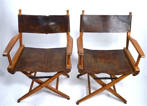 Pair of Folding Campaign Directors Chairs in Leather For ... Alibaba.com offers 8,757 leather folding chair products.