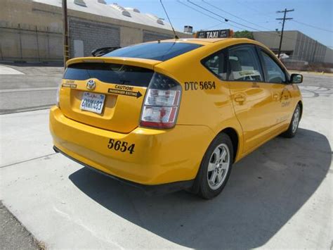 Toyota Prius Taxi Cab Studio Picture Vehicles