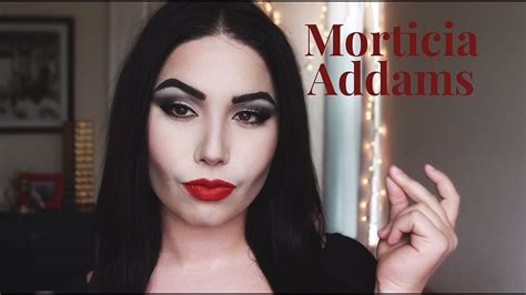 Morticia Makeup Tutorial Halloween 2015 Olivia Doyle Youtube