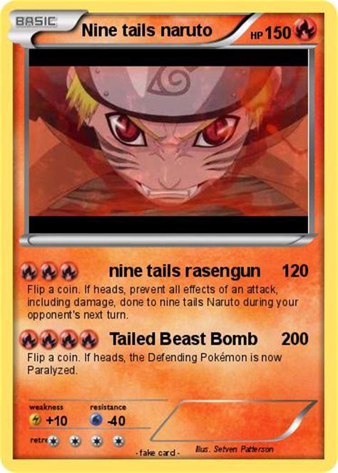 Pokémon Nine Tails Naruto 15 15 Nine Tails Rasengun My