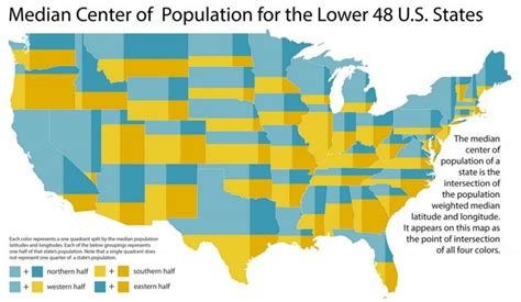 Us Population Density Mapped Vivid Maps Map United States Map