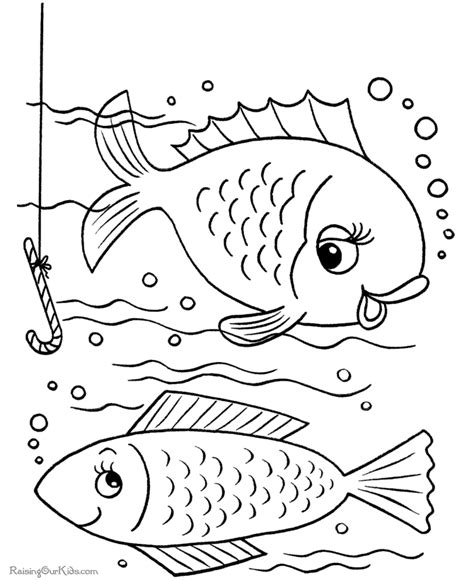 Fish Coloring Book Pages - Coloring Home