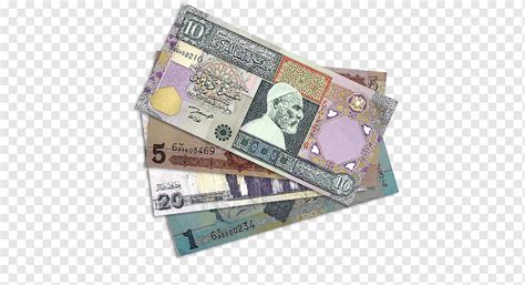 Libyan Dinar Kuwaiti Dinar Bahraini Dinar Currency Banknote United