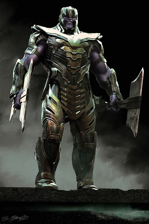 His mutation is due to the deviant syndrome. Jerad Marantz - Avengers Endgame Warrior Thanos Design