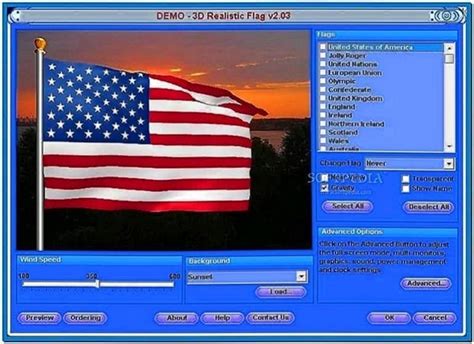 3d Realistic Flag Screensaver Download For Free