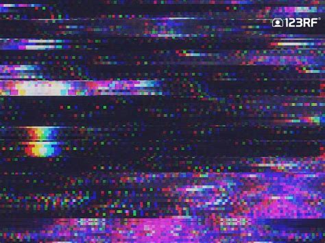 Vhs Static Glitch Aesthetic Nh