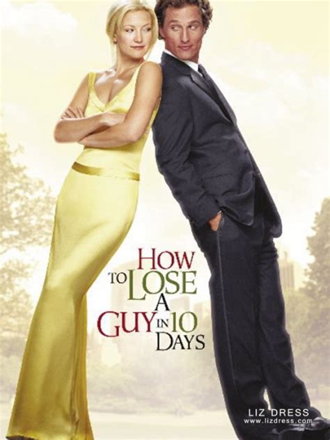 That's what happens when andie (kate hudson) tries to lose a guy in 10 days for an article she's writing while ben (matthew mcconaughey) tries to get her to fall in love what is your favorite quote from how to lose a guy in 10 days? How To Lose A Guy In 10 Days Yellow Dress / Kate Hudson ...