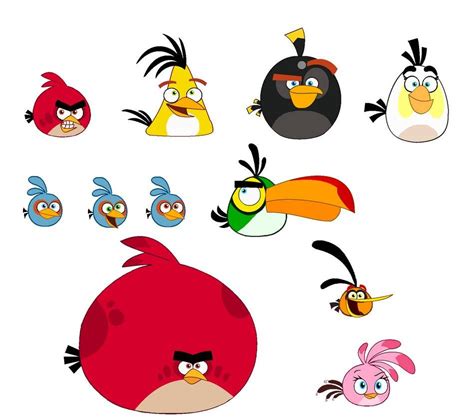 Angry Birds Toons Reboot Character Designs By Jared33 On Deviantart