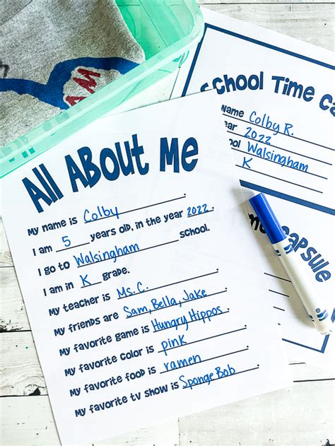 25 Special Time Capsule Activities For Elementary Learners Teaching