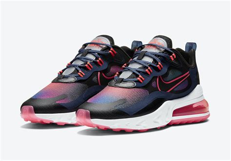 Nike Air Max 270 React Se Navy Crimson Pink Ck6929 400 Release Date Info Sneakerfiles