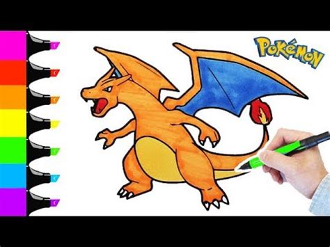Black white red green blue yellow magenta cyan. Coloring Pages Pokemon Charmander Charmeleon and Charizard ...