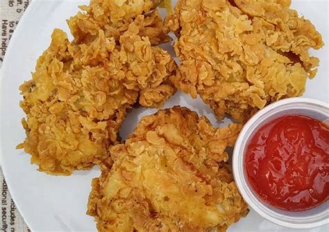 Siapkan ayam goreng yang akan dihangatkan. Brilio Tips Jenis Tepung Untuk Ayam Kfc - Mau Bikin Tepung ...