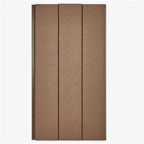 Composite Cladding Board Walnut Brown Hyperion Cladding Envirobuild
