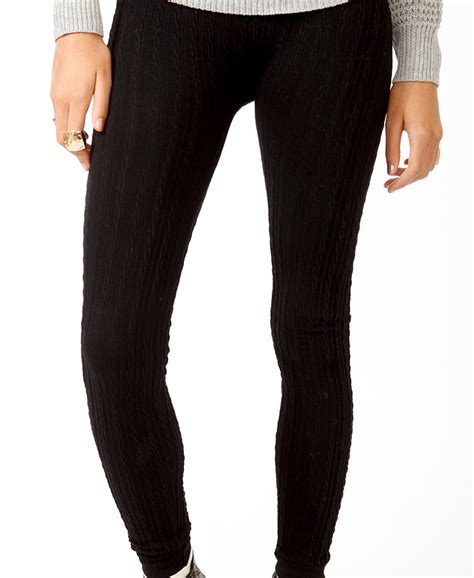 See more ideas about cable knit sweater pattern, knitted sweaters, sweater pattern. Forever 21 Cable Knit Sweater Leggings in Black | Lyst