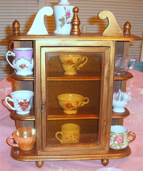 Shop curio display cabinets at chairish, the design lover's marketplace for the best vintage and used furniture, decor and art. 50 OFF Vintage Wall Curio Cabinet Gilded Gold by ...