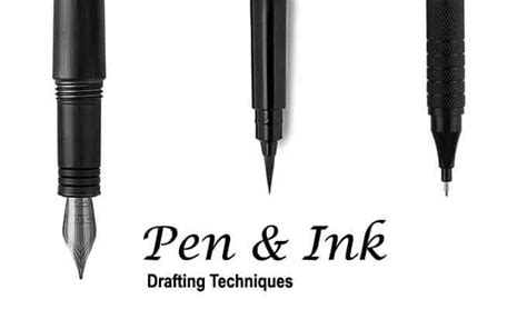 Guides To Basic Pen And Ink Techniques Pen Vibe