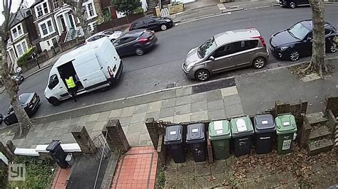 Parcel Farce Yodel Driver Chucks Parcels On Road In Lewisham Video
