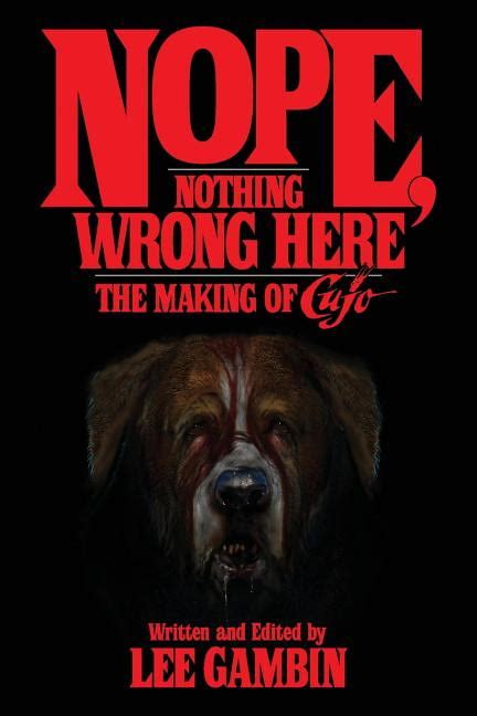 nope nothing wrong here the making of cujo paperback