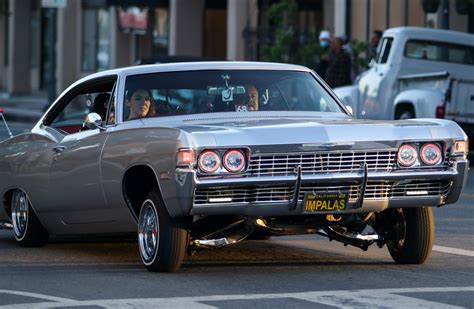 Lowriders Classic Cars Take Over San Benito Street For The Evening