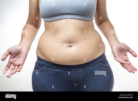 L Exc S De Femme Avec Gros Ventre Banque D Images Photo Stock Alamy