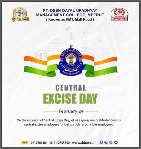 On The Occasion Of Central Excise Day Let Us Express Our Gratitude