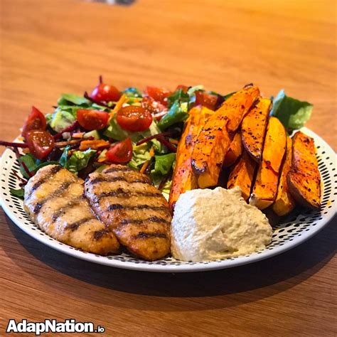 We did not find results for: Chicken Salad, Sweet Potato Wedges & Hummus | AdapNation
