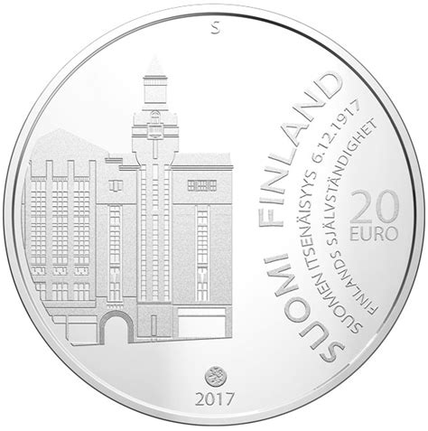 20 Euro Finland Republic 2017 Km 262 Coinbrothers Catalog