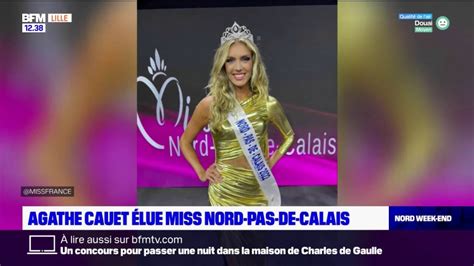 Miss France 2023 Agathe Cauet élue Miss Nord Pas De Calais