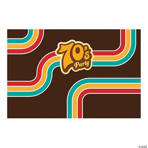 70s Party Backdrop Banner Oriental Trading In 2021 70s Party Theme