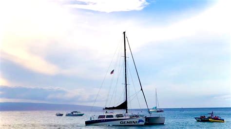 Maui Sunset Sail ล่องเรือชมวิวพระอาทิตย์ตก บรรยากาศสวยๆกันค่ะ Youtube