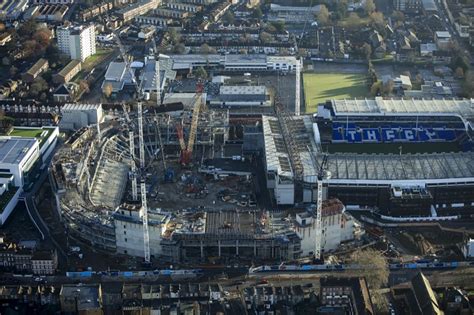 Latest Aerial Photos From New Tottenham Hotspur Stadium Released Populous