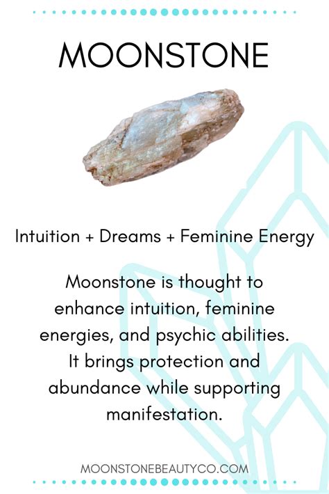 Moonstone Crystal Meaning Energy Crystals Crystal Healing Stones