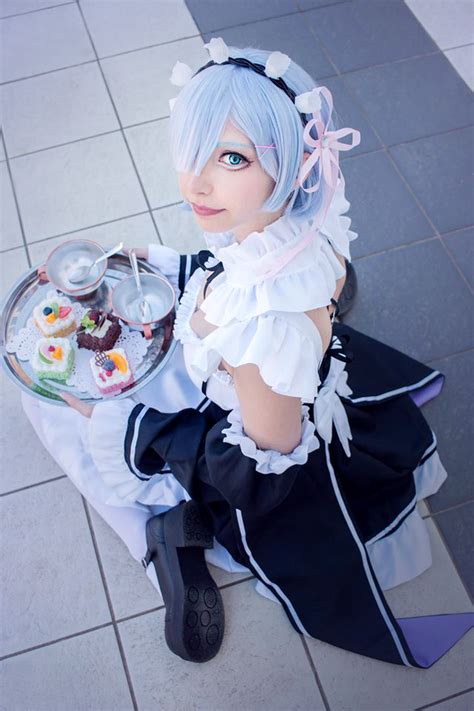 Rem Cosplay By Ladycatex On Deviantart