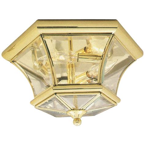 I buy, sell, and trade vintage ceiling fans. Monterey 12 1/2" Wide Polished Brass Outdoor Ceiling Light ...