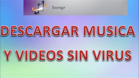 Programa Para Descargar Musica Y Videos Sin Virus 2014 Youtube