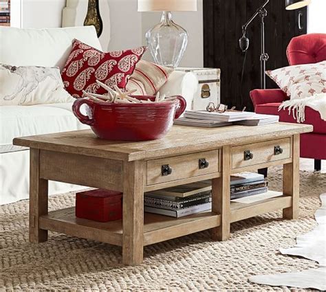 Customers also viewed these products. Benchwright Rectangular Coffee Table, Seadrift | Coffee ...