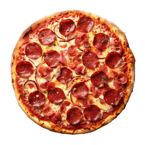 Sizzle And Cheese The Art Of Pepperoni Pizza Bliss Pepperoni Pizza Fast Food Real Pizza Png