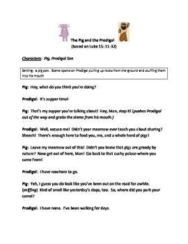 We love puppets for kids for all sorts of reasons. Script, Bible Skit: The Pig and the Prodigal | Prodigal ...