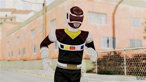 Power Rangers In Space Black For Gta San Andreas