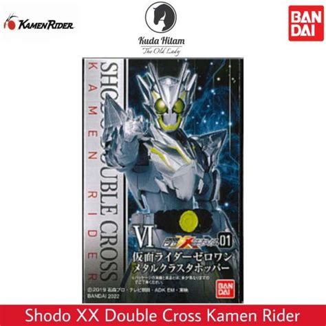 Jual Bandai Shodo Xx Double Cross Kamen Rider Zero One Metal Cluster Di