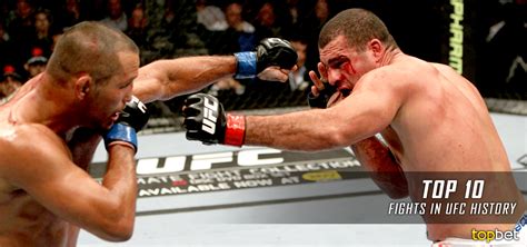 Stipe miocic is one of the most decorated heavyweights in mma history. Top 10 Fights in UFC History
